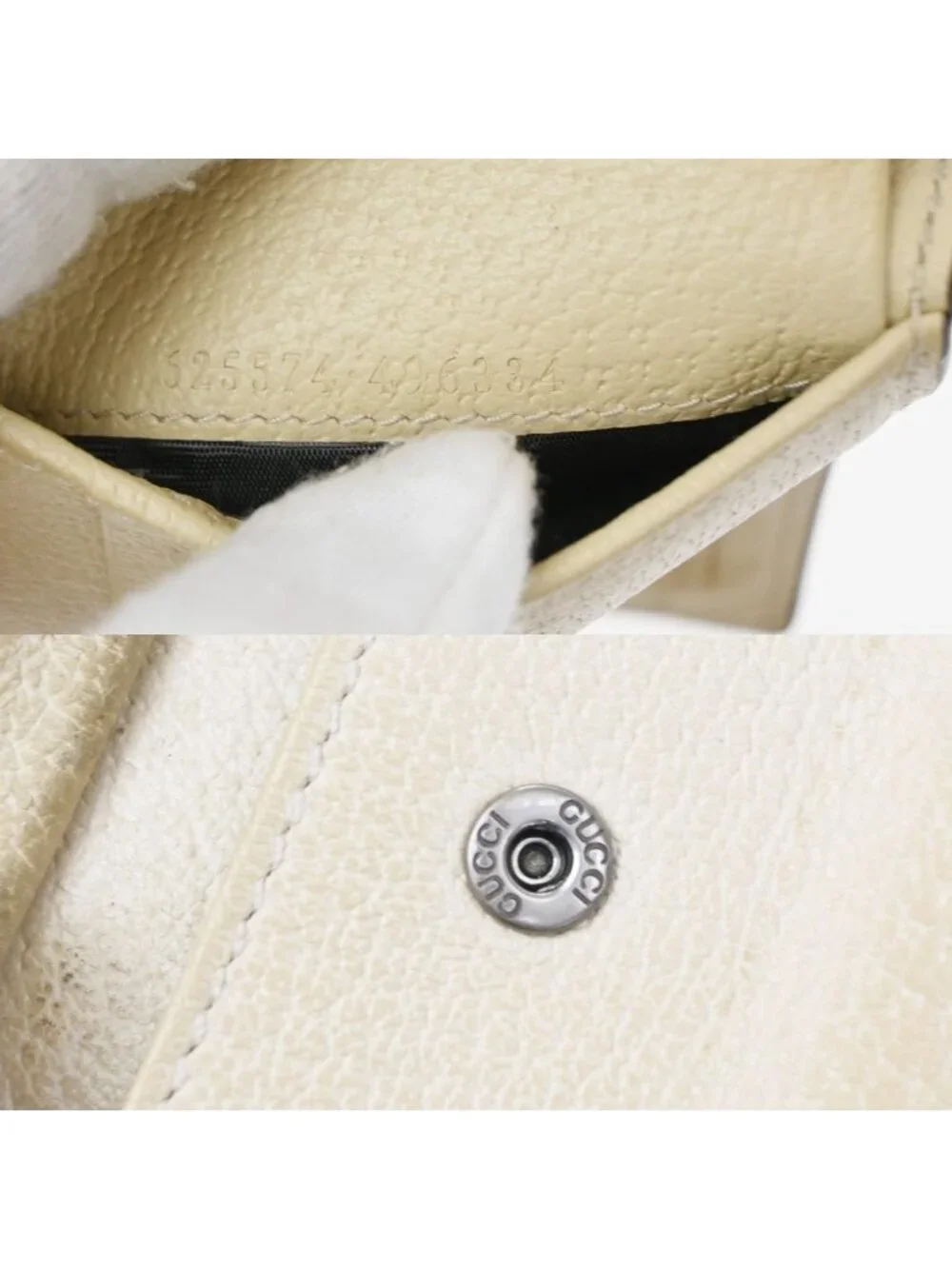 Gucci Off the Grid GG Logo Bifold Wallet Gray Nylon Leather